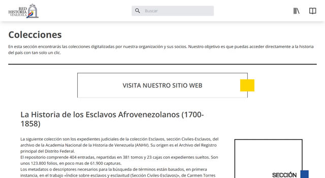 Red Historia Venezuela | Colecciones